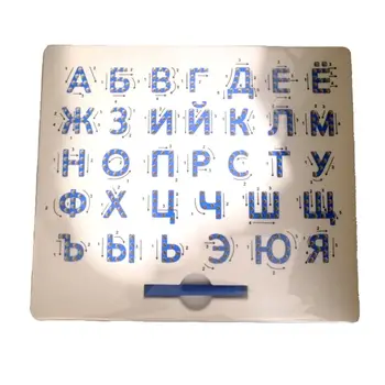 Russo Letras de Bola Magnética Sketch Pad Tablet Magnético mesa de Desenho X5XE
