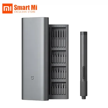 2021 Xiaomi Mijia Electric Chave De Fenda De Precisão Duas Engrenagens Com Torque Ajustável 24 S2 Aço Bits De Precisão Bateria De Longa Duração