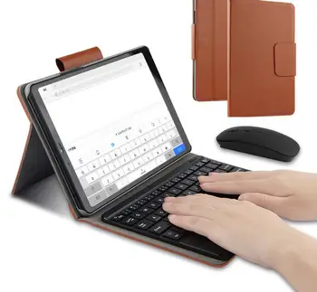 Caso Xiaomi MiPad 4 MiPad4 Plus teclado sem Fio Bluetooth Tampa de Protecção capa de Couro PU de Mi Pad 4 Plus 4plus 10.1 caso de Tablet