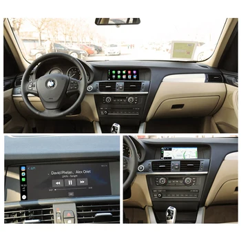 Joyeauto wi-FI sem Fios Apple Carplay Jogo de Carro para a BMW CIC X1 X3 X5 X6 E70 E71 E84 F25 Android Apoio de Espelho eléctricos CM