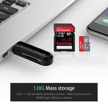 ORICO do Leitor de Cartão do USB 3.0 SD/Micro SD TF Adaptador de Cartão de Memória para o Macbook Pro Samsung Laptop USB3.0 Cardreader Leitor de Cartão SD