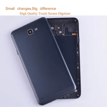 Para Samsung Galaxy J7 Primeiro-G610F G610 On7 De 2016 Carcaça Tampa da Bateria Caso Tampa Traseira Porta Traseira do Chassi do Shell de Substituição