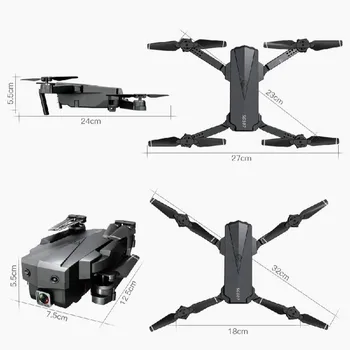 Sg107 Mini Drone Com 4k wi-Fi Câmera Fpv 2.4 ghz Quadcopter Fluxo Óptico Quadrocopter Câmara Rc Drones Brinquedos Para Kidsvs E520 E68