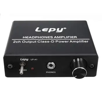 LP-A1 LP - A1 Hi-Fi Estéreo Digital de Áudio Fones de ouvido Amplificador de 2 Canais de Amplificador