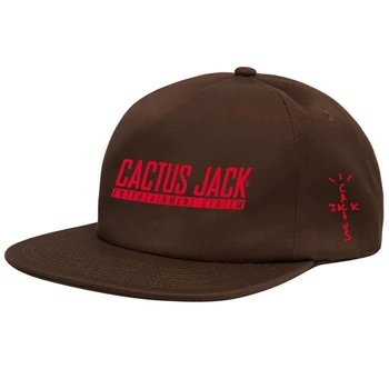 Scott Travis Cactus Jack Snapback Chapéu de Algodão Bordado de Boné de Beisebol Homens Mulheres unisex Ajustável Hip-Hop Pai Chapéu Osso caps