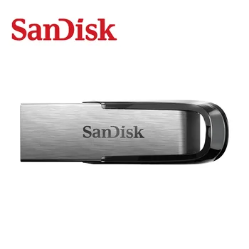 SanDisk USB 3.0 Disco da Movimentação do Flash de 128GB 64GB 32GB 16GB Pen Drive Pequeno Pendrive ou cartão de Memória do Dispositivo Flash drive