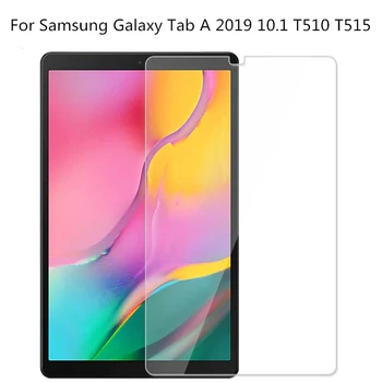 Premium 0,3 mm 9H Vidro Temperado Protetor de Tela Para Samsung Galaxy Tab de Um 2019 10.1 T510 T515 SM-T510 SM-T515 Película Protetora