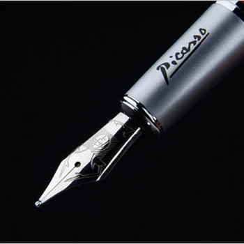 1pc Picasso pena de multa nib financeira alunos a praticar caligrafia caneta iridium caneta-tinteiro dom caneta 7colors nenhuma caixa de 0,5 mm