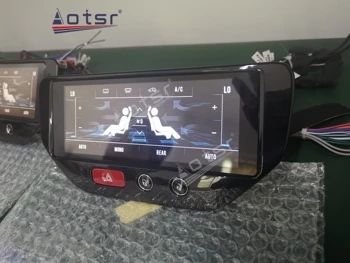 LCD de Condicionador de Ar Visor Para Maserati GT GC MC GTS 2007 - 2017 Carro Player Multimídia GPS de Navegação unidade de Cabeça de Auto LED Estéreo