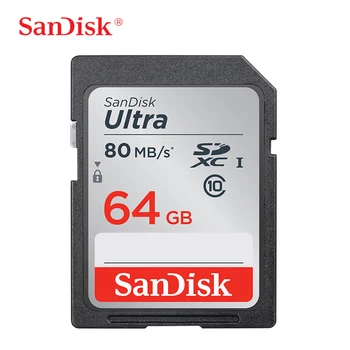 Originais da SANDISK Cartão SD 16GB 32GB 64GB de 128 gb 256 GB Cartão de Memória U3 CLASSE 10 UHS-I Placa De vídeo 4k reecording Câmara