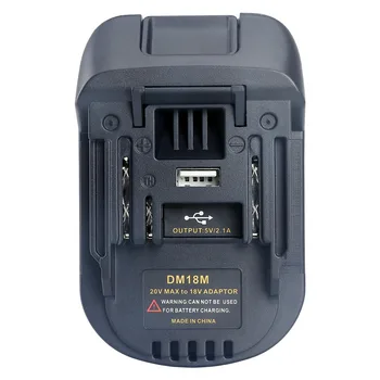 Adaptador de bateria Para DM18M Milwaukee Converter a Bateria MAKITA HFing