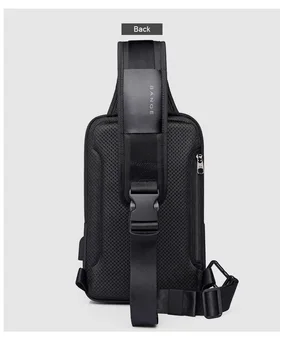 Xiaomi Novos Negócios da moda Multifunções Saco Crossbody Oxford pano exterior de viagem, bolsa de Ombro homens peito do saco