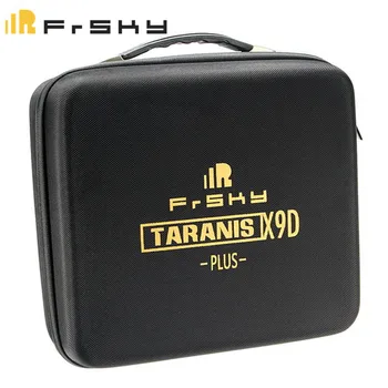 Original Portátil FRSKY Taranis X9D PLUS Controlador Remoto Transmissor Saco de EVA Bolsa estojo Rígido para RC Drone T16 Pro X16S