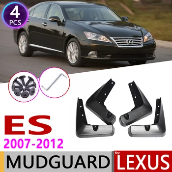 Lexus ES ES350 ES240 XV40 2007~2012 Carro Mudflap Fender Mud Flaps Protetor de Respingo Aba guarda-lamas Acessórios 2008 2009 2010 2011