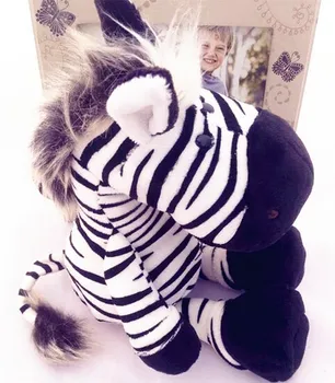 35 cm 50 cm Alemanha selva irmão zebra Bonito brinquedo de pelúcia boneca de presente de aniversário 1pcs