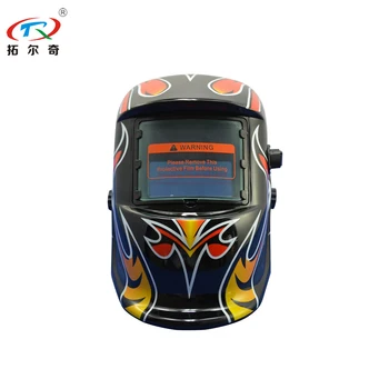 Eletrônico Máscara de Solda para Tig Mig de Soldagem por Arco Escudo de Auto Escurecimento da Lente 110*90*10mm Livre Protetor de Folha de TRQ-HD05-2200DE