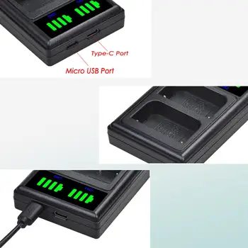 Batmax NP-FM50 NPFM50 FM55H Bateria+LED USB Dual Carregador Para Sony NP-FM51 NP-FM30 NP-FM55H DCR-PC101 A100 Série DSLR-A100