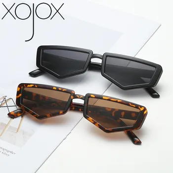 XojoX Nova Personalidade Retro Polígono Pequena Armação de Óculos de Homens, Óculos da forma para as Mulheres, a Tendência Rua UV400 Óculos de Sol