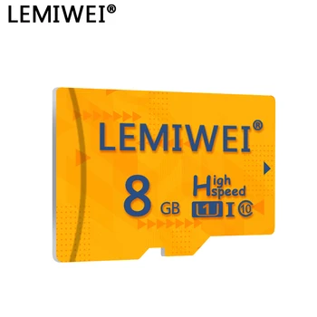 LEMIWEI Cartão de Memória de 64GB 32GB U1 UHS-I para cartão Micro sd Class10 flash cartão de Memória Microsd TF/SD Cartões para smartphone tablet pad