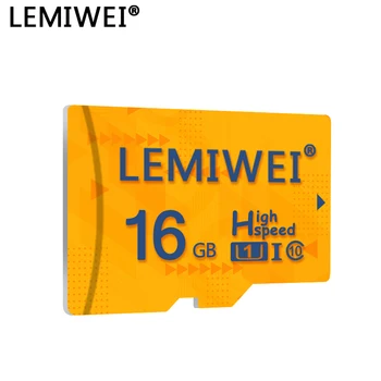 LEMIWEI Cartão de Memória de 64GB 32GB U1 UHS-I para cartão Micro sd Class10 flash cartão de Memória Microsd TF/SD Cartões para smartphone tablet pad