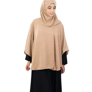 Muçulmano jilbab Musulman de modo hijab femme musulman dubai abaya para a oração roupas khimar abaya islã árabe mulheres de roupas
