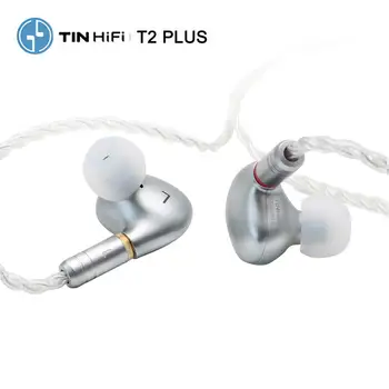 TINHIFI T2 plus Unidade Dinâmica em Fones de Ouvido hi-fi de Baixo DJ de Metal fones de ouvido de 3,5 mm MMCX Cabo TINHIFI T3 T2 PRO P1 T4