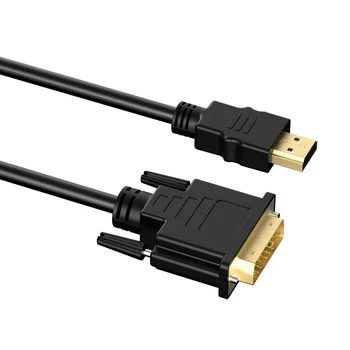 Amkle HDMI para DVI Cabo de Adaptador de HDMI Macho para DVI Macho de Vídeo 1080P, Conversor para tv LCD DVD HDTV XBOX PS3 Cabo HDMI 1m 2m 3m 5m