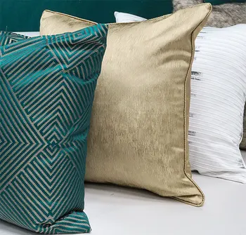 Confortável tendências decorativas jogar travesseiro/almofadas caso 30x50 45 50 moderna verde amarelo cinza capa de almofada de decoração para casa