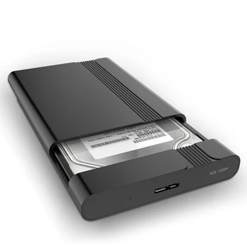 2,5 polegadas, USB 3.0, SATA SSD da Caixa do Cerco Unidade de Disco Rígido Externo Caso de Cobertura de
