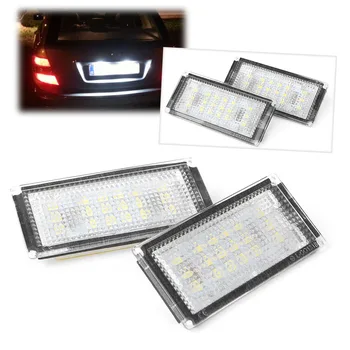 2x de Erro de LED Número de Licença Livre Placa de Luz Para BMW Série 3 E46 2D M3 facelift 325Ci 330Ci 2004 2005 2006