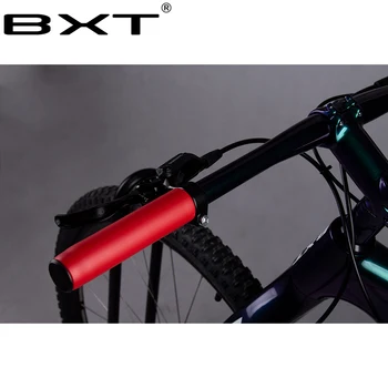 BXT Super Macio guidão de Bicicleta Barra de Apertos de Bicicleta de Ciclismo Alças de Silicone Anti-derrapante Pegador Anti-derrapante de absorção de choque
