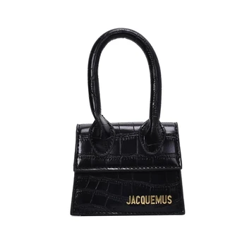 Jacquemus Mini bolsas e Bolsas para Mulheres 2020 Crossbody Bolsa de Marca Famosa, Sacolas de Luxo Designer Sacos de Mão de crocodilo padrão
