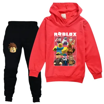 Robloxing Hoodies Crianças Sweats Moda infantil com Capuz, T-Shirt Criança Bebê Meninas Casaco de Roupas de Crianças Meninos Casual Tees Sportswear