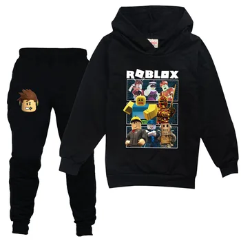 Robloxing Hoodies Crianças Sweats Moda infantil com Capuz, T-Shirt Criança Bebê Meninas Casaco de Roupas de Crianças Meninos Casual Tees Sportswear
