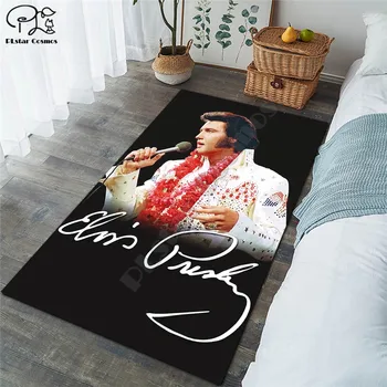Elvis Presley tapete Quadrado Anti-Derrapante Área Tapete 3D Tapete antiderrapante, Tapete Sala de Jantar, Sala de estar Macio Quarto estilo Tapete-03
