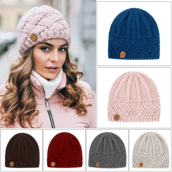 2020 Novo Chapéu de Inverno Retro Caps para as Mulheres Beanies Knitted Quente Vogue Senhoras de Lã Angorá Chapéu Feminino Gorro de Chapéus