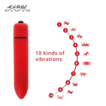 10 Velocidade Bullet Vibrador AV Vara Vibradores ponto G, Clitóris Estimulador Mini Brinquedos Sexuais para as Mulheres Maturbator Brinquedos Sexuais Para Casais