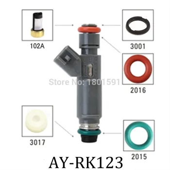 200sets/1000Pcs para YL8E-C7B Injetor de Combustível Kits de Reparo para Injeção de Combustível Kit de Serviço para carro ford substituições AY-RK123