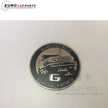 De Aço inoxidável de Classe G G500 G550 G350 G63 G65 35º Aniversário emblemas de acessórios para carros