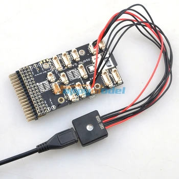 I2C Módulo de LED para Pixhawk PX4 com Extensão USB Função de Indicadores Externos da Cor Completa DIODO emissor de luz com Shell