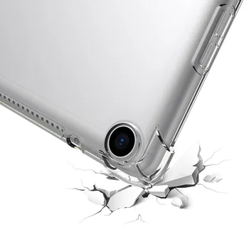 Ultra Slim Transparente Para Huawei MediaPad M3 de 8,4 polegadas Caso Fina, à prova de Choque Suave TPU Capa Shell para Huawei m3 8.4