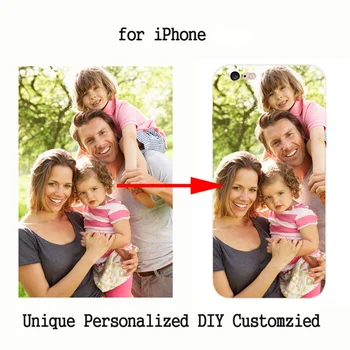 Design macio Transparente DIY Cobertura Personalizada Impressão Personalizada Foto de Telefone de Caso Para o iphone X XS 12 SE 11 Pro MAX XR 6 7 8 Plus 2020