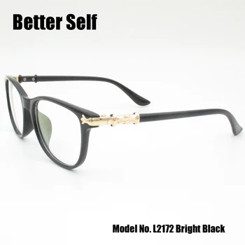 Retro Rodada Óculos PC Praça Óculos Mulheres de Plástico Óculos Pode Equipar Miopia Lente de Óculos de um Melhor Auto L2172