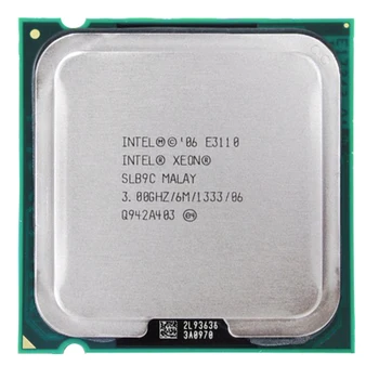 Intel XEON CORE 2 E3110 Processador INTEL E3110 CPU E8400 3.0 GHz LGA 775 6MB L2 Dual-Core FSB 1333MHz