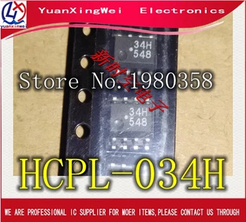 Frete grátis 10pcs/lot HP34H A34H HCPL-034H isolador óptico SMD SOP-8 novo original em estoque Tit