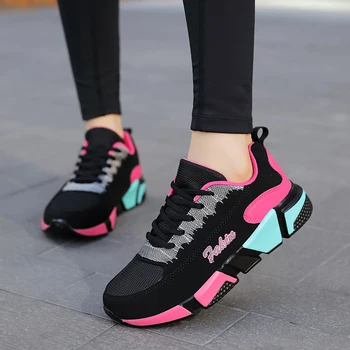 Mulheres Tênis 2020 Moda De Luz Tênis Womens Casual Esporte Sheos Respirar Ao Ar Livre Wark Sapatos Feminino, Calçados De Sapatos