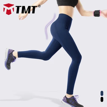 TMT Ginásio de Cintura Alta Calças de Yoga para o Treino Push-Up de Energia Perfeita Leggings Calça com Roupas de Fitness para o Esporte Mulheres Execução