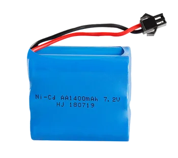 Ni-Cd 7,2 v 1400mah bateria recarregável AA Ni-cd 7,2 v 1400 mah bateria de brinquedo de controle Remoto de Carro elétrico do brinquedo Barco Armas Tanque