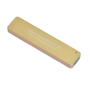 SP USB3.0 Alumínio HDD Caso DIGITE-a PARA NGFF M2 SSD Externo Gabinete Embutido Adaptador de disco Rígido para 2242 2280 2260 Telescópica
