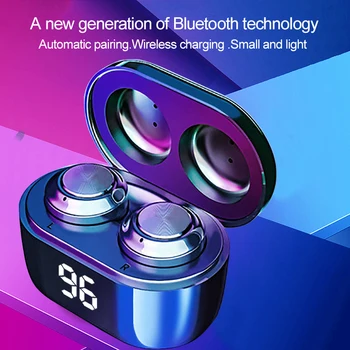 2021 sem Fio TWS 5.0 Fone de ouvido Bluetooth Fone de ouvido IPX4 Impermeável Stereoe Fones de ouvido Micophone Headest Mini 300mAh Jogos de fone de ouvido